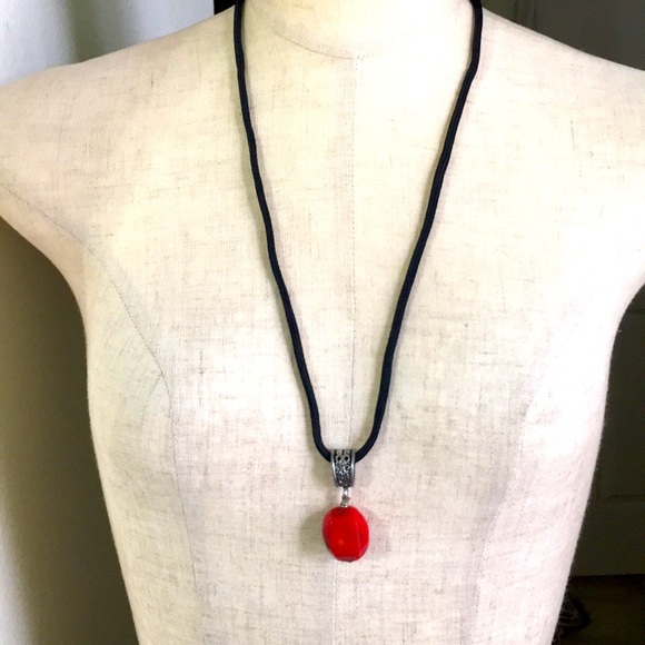 🖤Red Coral 💕necklace - Picture 1 of 8